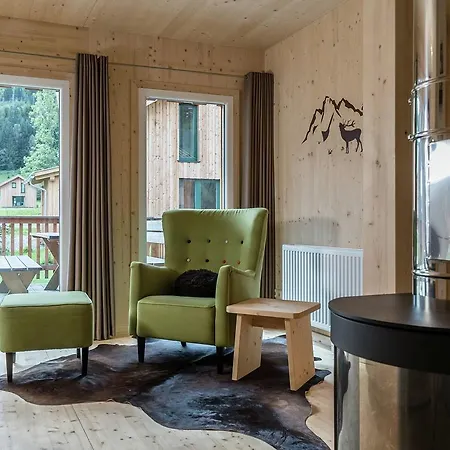 Chalet Chalet Hirsch ザンクト・ローレンツェン・オプ・ムーラウ